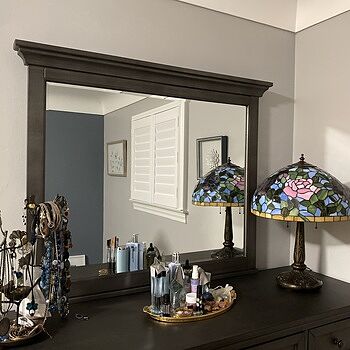 San Mateo Grey Mirror Nice size