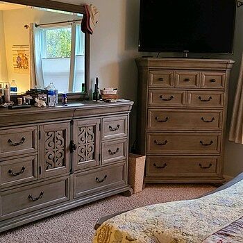 Tinley Chest Grey Love our new bedroom suite