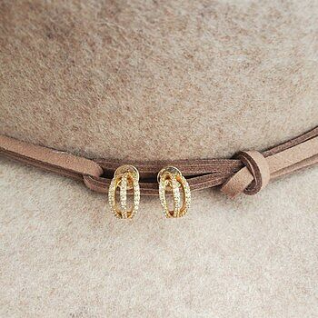 Harper Huggie Hoops Stunning