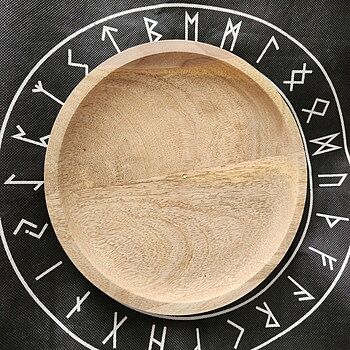 Viking Plate, Wooden Viking plate, wooden