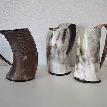 Horn Mug, Carved Tout est parfait : livraison