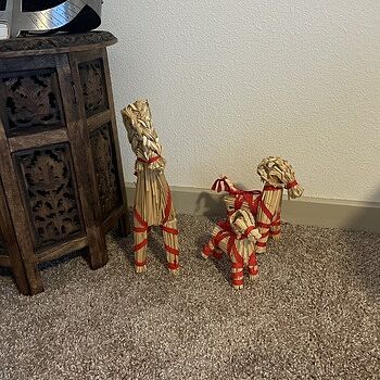 Yule Goat Set Love these little goats, I