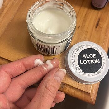 Aloe Lotion The perfect moisturizer!