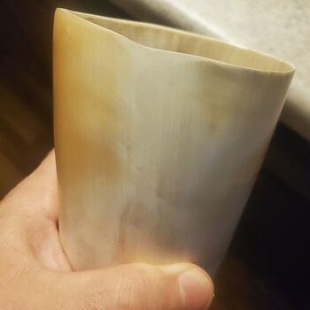 Drinking Horn, XL Lovely. Seems clean, with no
