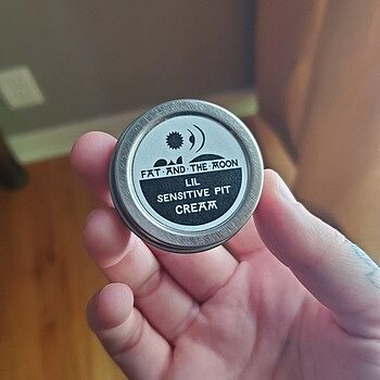 Sensitive Pit Cream The best sensitive all natural deodorant