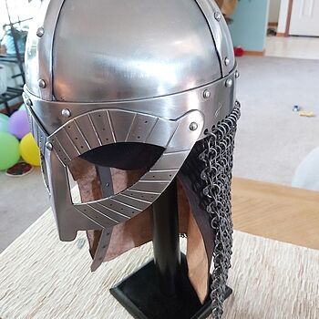 Viking Gjermundbu Helmet, Aventail This isn't just some replica