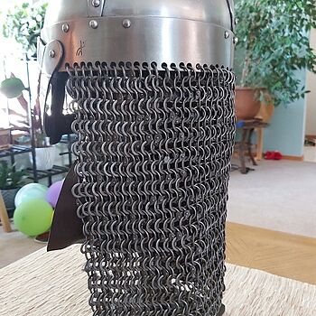 Viking Gjermundbu Helmet, Aventail This isn't just some replica