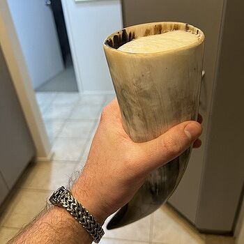 Drinking Horn Set Will whip out at every party