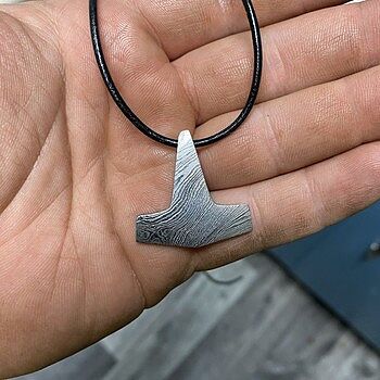 Thor's Hammer, Damascus Steel Thor's Hammer Damascus Steel