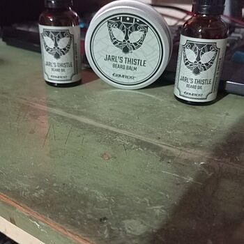 Grimfrost Beard Oil, Jarl's Thistle Simply love this beard oil.