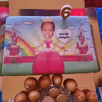 Prinsessa, Face-Cake Super god tårtan och snabb