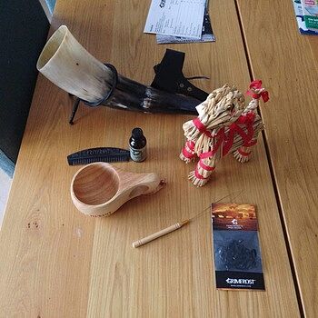 Drinking Horn Set Quality for decent price.