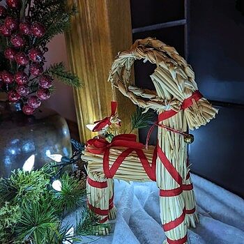 Yule Goat, Large We love our little Yule