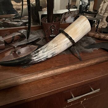 Drinking Horn, Large I love it, beautiful finish,