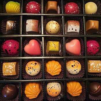 25pc Custom Signature Box Pretty and Flavorful
