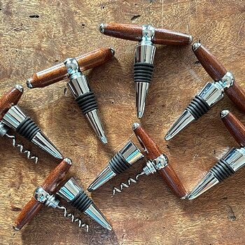 T Handle Corkscrew Kit (with stopper) F??cil para trabajar