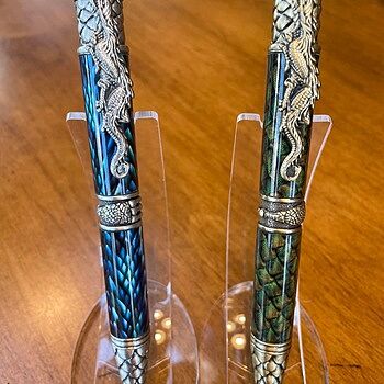 3 Dragon Twist Pen Kit Starter Set Heavy, but impressive pen