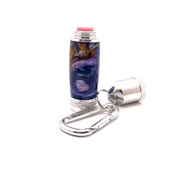 Lip Balm Holder Keychain Kit in Aluminum Will be buying more