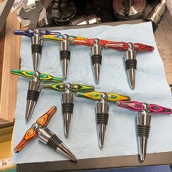 T Handle Corkscrew Kit (with stopper) Great Gift Idea