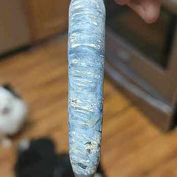 Stabilized Colored Blue Box Elder 3/4 in. x 3/4 in. x 5 in. Pen Blank Fantastic color