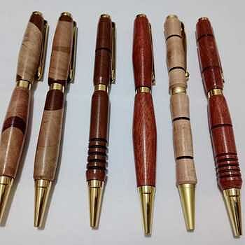 Slimline Golden Pen Kit New woodturner