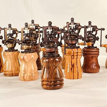EZ-Assemble Antique Style Salt and Pepper Mill Mechanism in Antique Copper Finally a solution for salt!!!