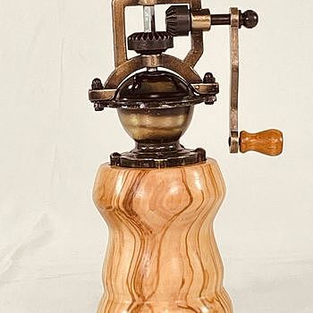 EZ-Assemble Antique Style Salt and Pepper Mill Mechanism in Antique Copper Finally a solution for salt!!!