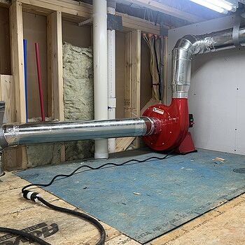 2HP - Single Phase Motor Blower: 1350CFM Works well and appears to