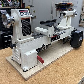 Variable Speed Midi Lathe Conversion Kit with 3/4HP Motor: for Turncrafter , Jet and Delta Lathes Must have upgrade!!!