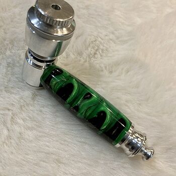 Smoking Pipe Kit in Aluminum Fun, Quick and Easy to Turn.