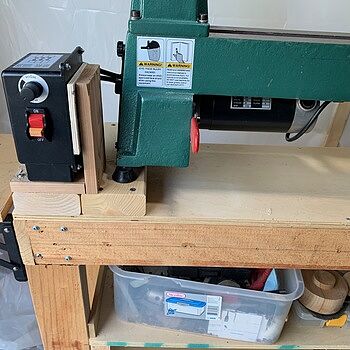 Variable Speed Midi Lathe Conversion Kit with 3/4HP Motor: for Turncrafter , Jet and Delta Lathes So far so good!!
