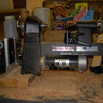 Variable Speed Midi Lathe Conversion Kit with 3/4HP Motor: for Turncrafter , Jet and Delta Lathes Will this work on a Carba Tec HM-1A mini lathe?