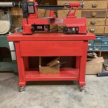 Turncrafter Commander 12 in. Variable Speed Midi Lathe Went from a 1/2 hp