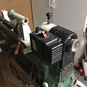 Variable Speed Midi Lathe Conversion Kit with 3/4HP Motor: for Turncrafter , Jet and Delta Lathes Great kit to installe