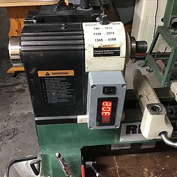 Variable Speed Midi Lathe Conversion Kit with 3/4HP Motor: for Turncrafter , Jet and Delta Lathes Great kit to installe