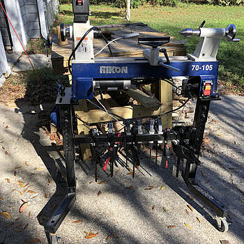 Variable Speed Midi Lathe Conversion Kit with 3/4HP Motor: for Turncrafter , Jet and Delta Lathes Rikon 70-105 motor upgrade