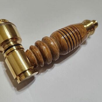 Smoking Pipe Kit in Eco Brass Great kit