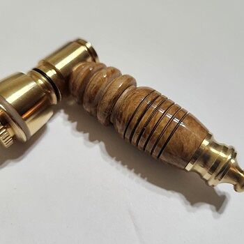 Smoking Pipe Kit in Eco Brass Great kit