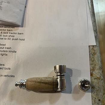 Smoking Pipe Kit in Aluminum Fun!!