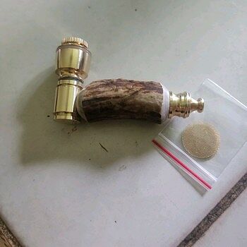 Smoking Pipe Kit in Eco Brass Easy to do