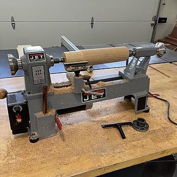 Variable Speed Midi Lathe Conversion Kit with 3/4HP Motor: for Turncrafter , Jet and Delta Lathes Jet 1015 perfect fit.