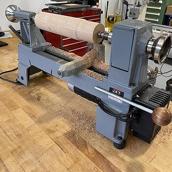 Variable Speed Midi Lathe Conversion Kit with 3/4HP Motor: for Turncrafter , Jet and Delta Lathes Jet 1015 perfect fit.
