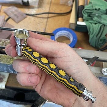 Smoking Pipe Kit in Aluminum Easy project, fun