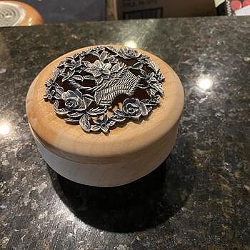 8 Set of Filigree Bowl Lids in Antique Pewter I have used these for