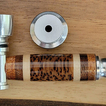 Smoking Pipe Kit in Aluminum Nice kit. Short tube.