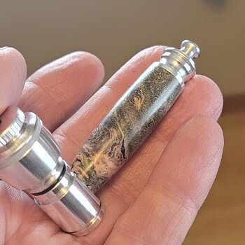 Smoking Pipe Kit in Aluminum Pipe