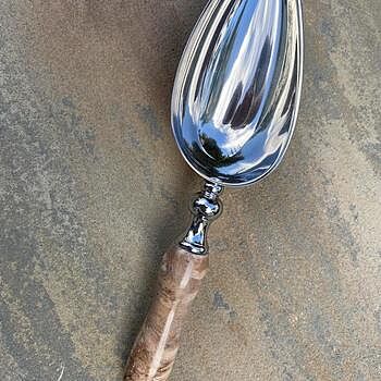 Stainless Steel Ice Scoop Great quality, sturdy product.