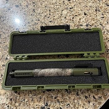 Tactical Rifle Case Pen Box in OD Green The case looks nice and