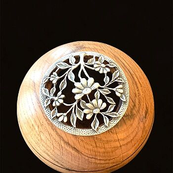 8 Set of Filigree Bowl Lids in Antique Pewter Got exactly what I needed.