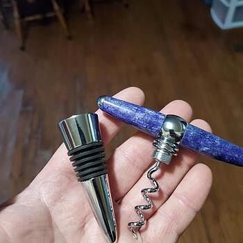T Handle Corkscrew Kit (with stopper) Easy fun project
